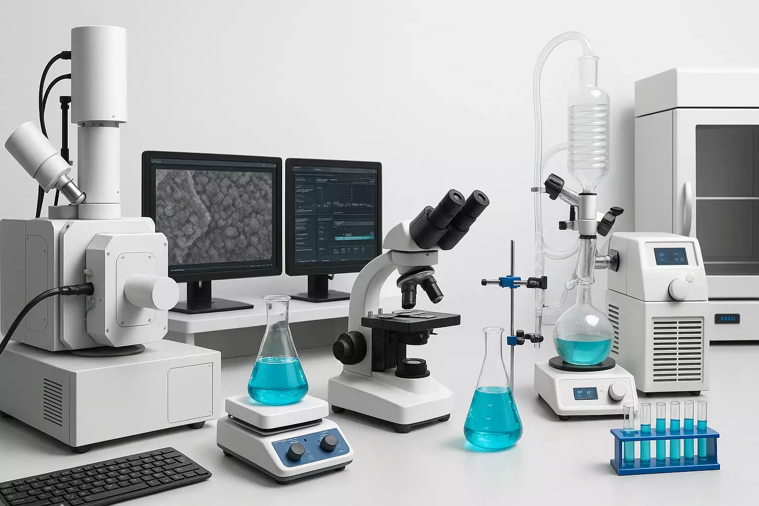 تصویر تجهیزات فنی و آزمایشگاهی مورد بررسی در روش‌ های استعلام در ثبت انواع شرکت دانش‌ب نیان