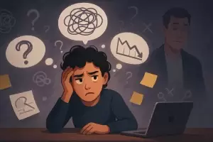 نمادی از سردرگمی در مسیر کوچینگ ناکارآمد با قطب‌نمای خراب