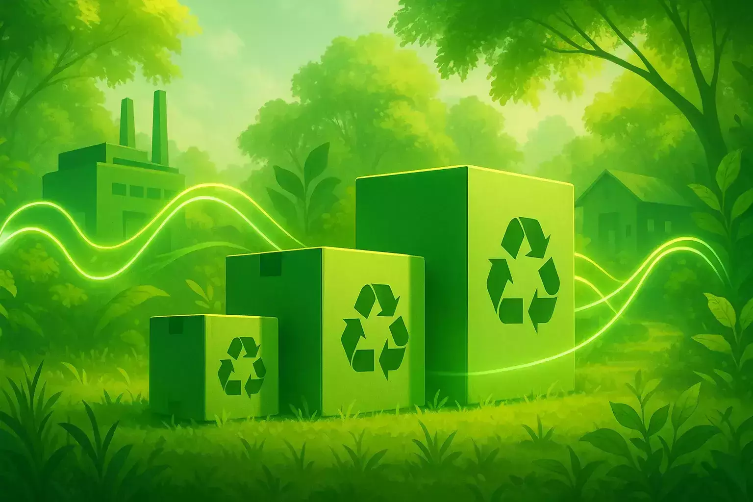 دراپ شیپینگ پایدار و دوستدار محیط زیست.