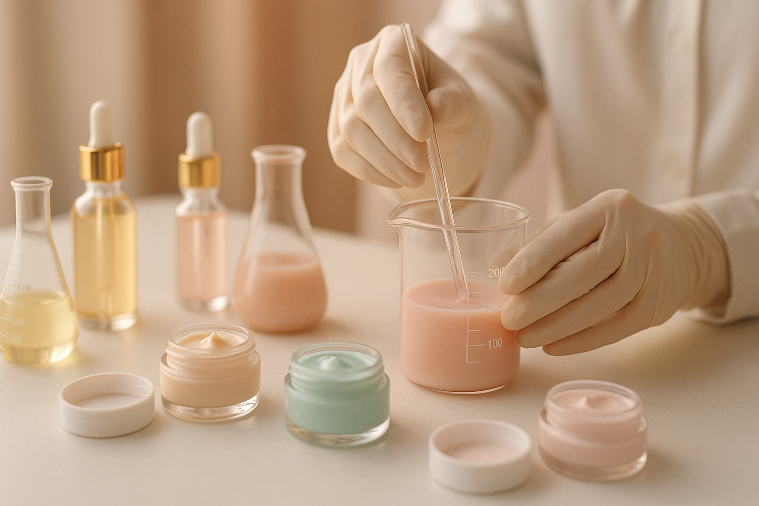 تصویری مجلهای و واقعی از فرمولاسیون اختصاصی در تولید بدون کارخانه در صنعت آرایشی