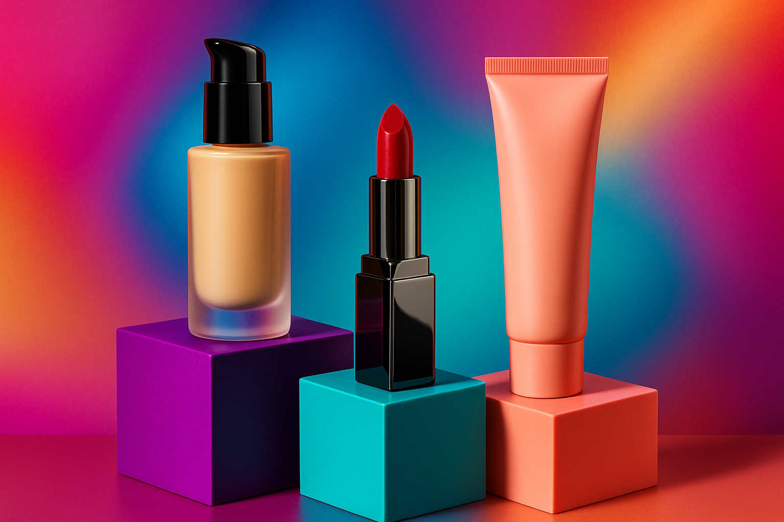 نمای خلاق از بسته بندی حرفه ای با طراحی متفاوت برای هر نوع محصول در سبک رنگی و خفن