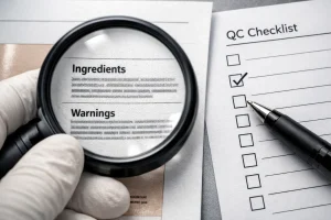 چک‌ لیست لیبل و بسته‌بندی برای اخذ مجوز (قبل از چاپ نهایی)